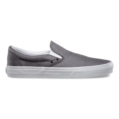 Vans Suiting Stripes Slip-on (charcoal/true White) | Realpedia