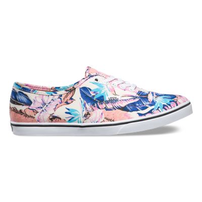 vans authentic tropical canvas sneaker