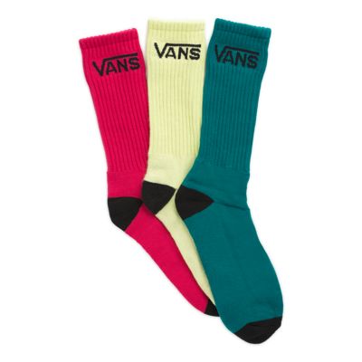 Classic Crew Socks 3 Pack Shop Mens Socks At Vans