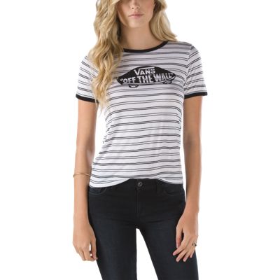 Skate Stripe Ringer T-Shirt | Shop At Vans