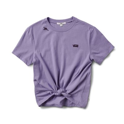 purple vans shirt womens