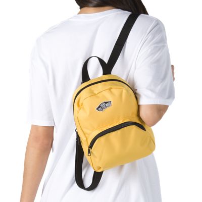 yellow vans mini backpack
