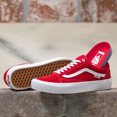 mens red old skool vans