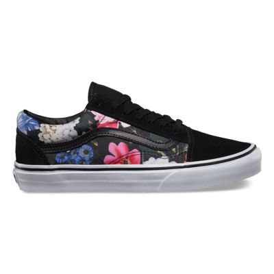 vans with flowers