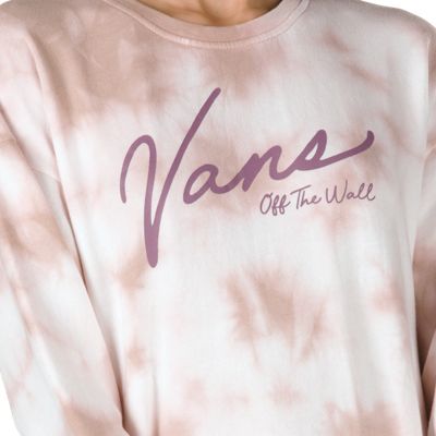 vans scribble crew sweatshirt