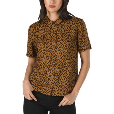 vans leopard shirt