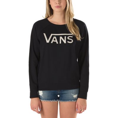 vans crew neck sweatshirt womens