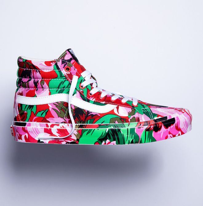 Kenzo partners with Vans for new collection of floral print