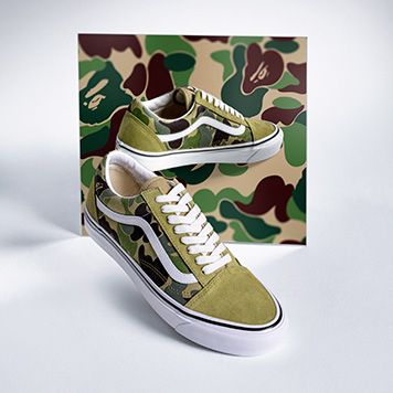 Vans x bape deals x off white