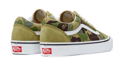 Bape hot sale vans collab