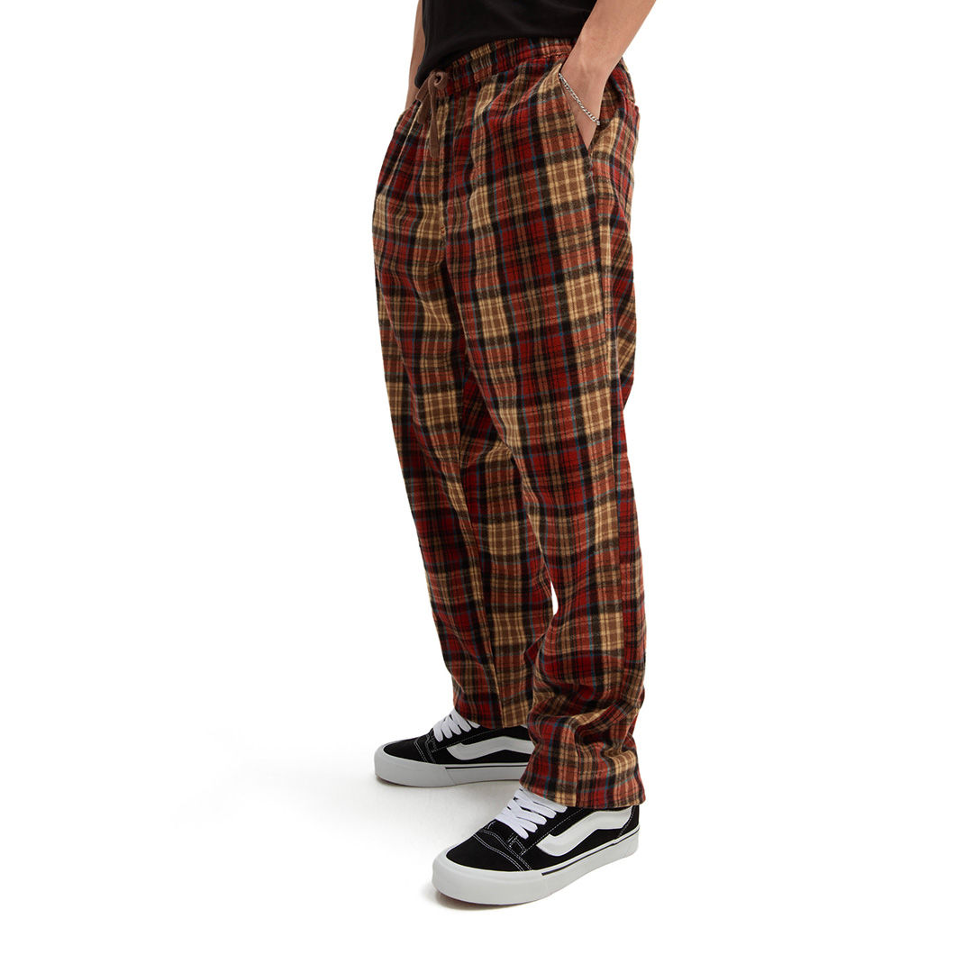 RANGE LOOSE TAPERED FLANNEL TROUSERS