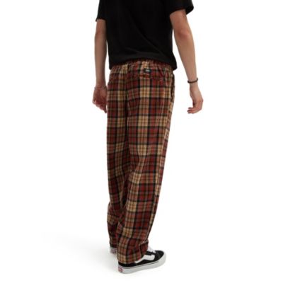 RANGE LOOSE TAPERED FLANNEL TROUSERS