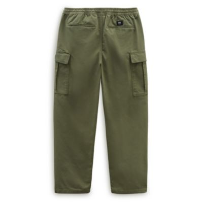 Women's high-rise pleat front tapered chino pants - a new day™ olive 1