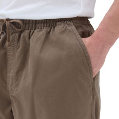VANS RANGE BAGGY TAPERED ELASTIC WAIST PANT, Khaki Men's Casual Pants