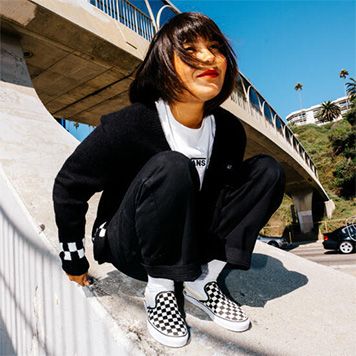 checkerboard legging - Tip Toes