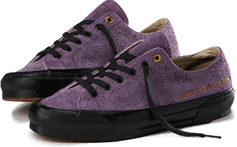 Purple Vans shoes