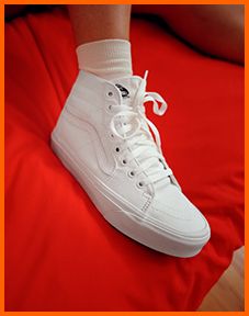SK8 Taper Shoe White