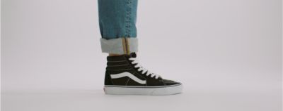 classic black high top vans