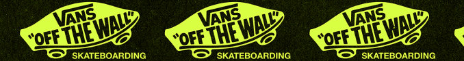 Repeating pattern of Vans Skateboarding logo.