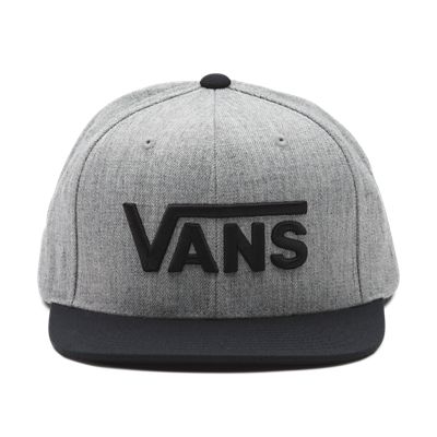 Drop V Snapback Hat | Black | Vans
