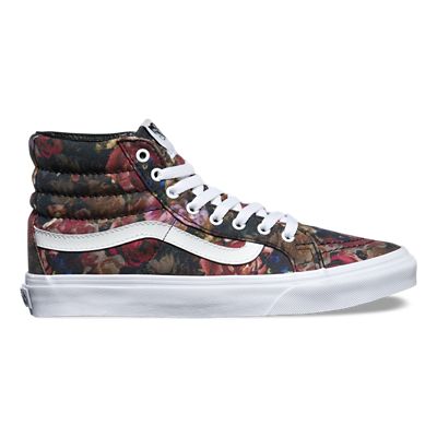 Moody Floral Sk8 Hi Slim Shoes Vans Official Store