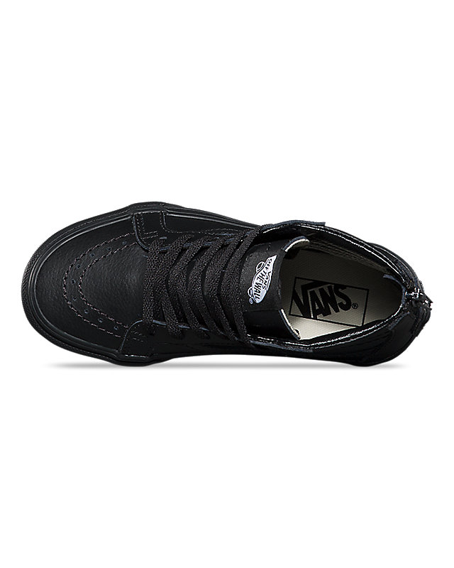 Kids Leather Sk8-Hi Zip Shoes 2
