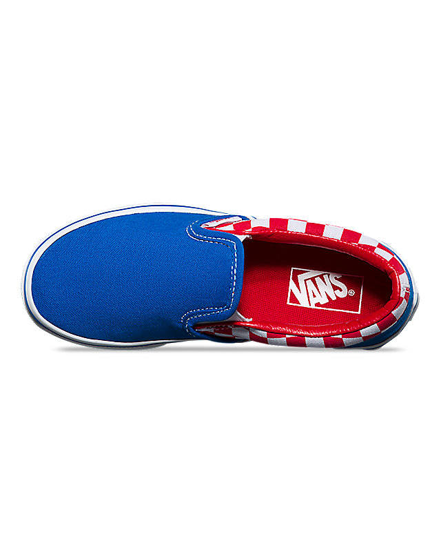 Kids Checkerboard Classic Slip-On Shoes 2