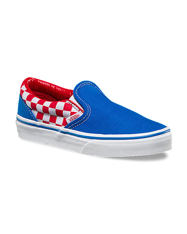 Kids Checkerboard Classic Slip-On Shoes 3