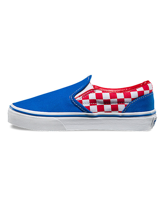 Kids Checkerboard Classic Slip-On Shoes 4