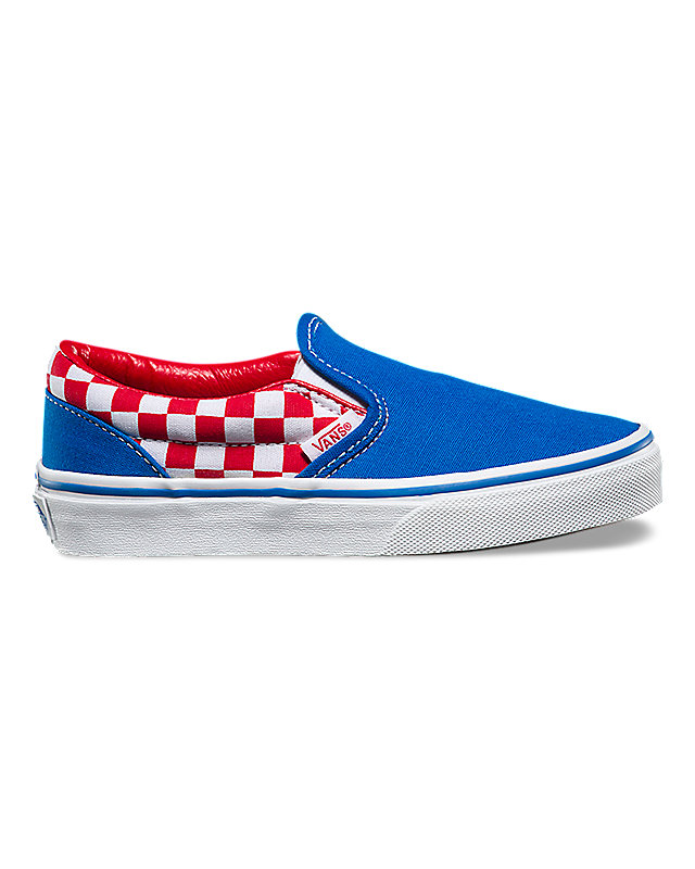 Kids Checkerboard Classic Slip-On Shoes 1
