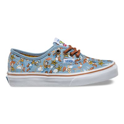 Kids Toy Story Authentic Shoes (4-8 years) | Blue | Vans