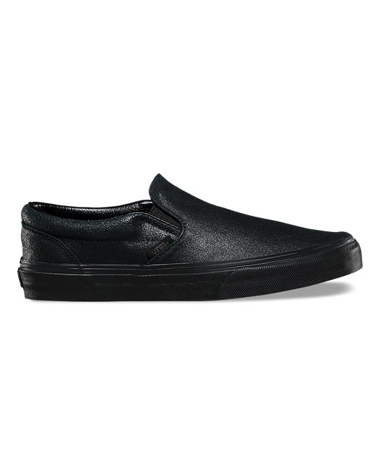 Patent Crackle Classic Slip-On Shoes | Vans