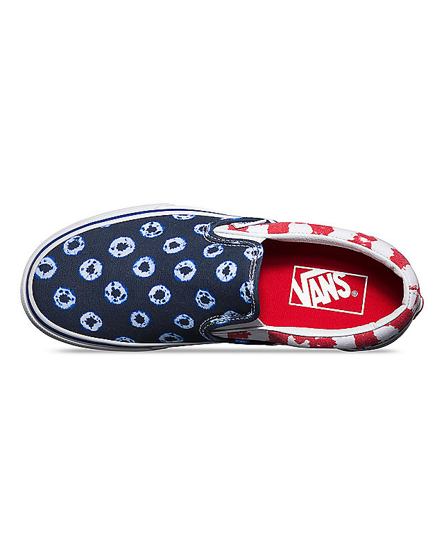 Dyed Dots & Stripes Classic Slip-On Shoes 2