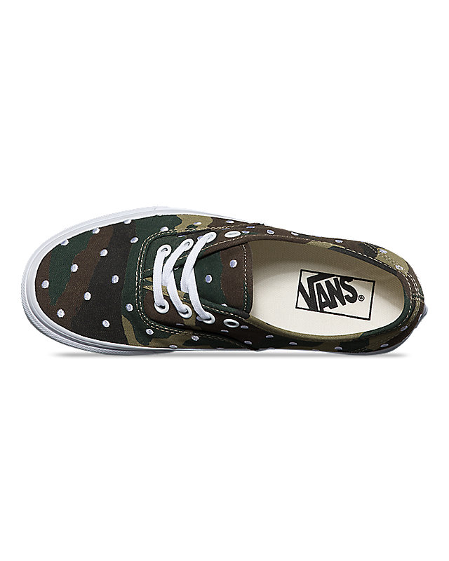 Camo Polka Dot Authentic Shoes 2