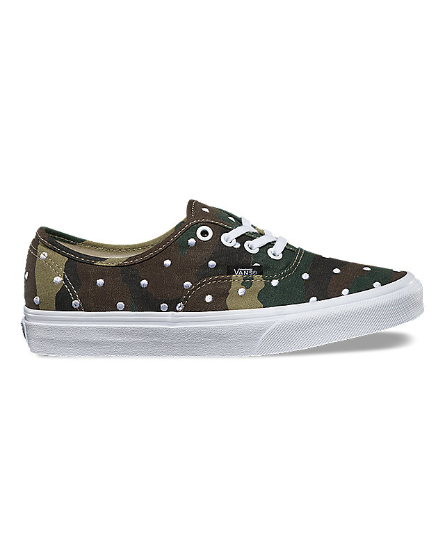 Camo Polka Dot Authentic Shoes 1