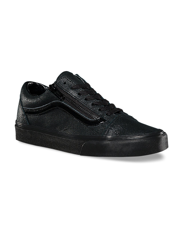 Chaussures Patent Crackle Old Skool Zip 3