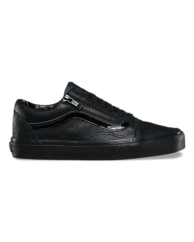 Chaussures Patent Crackle Old Skool Zip 1