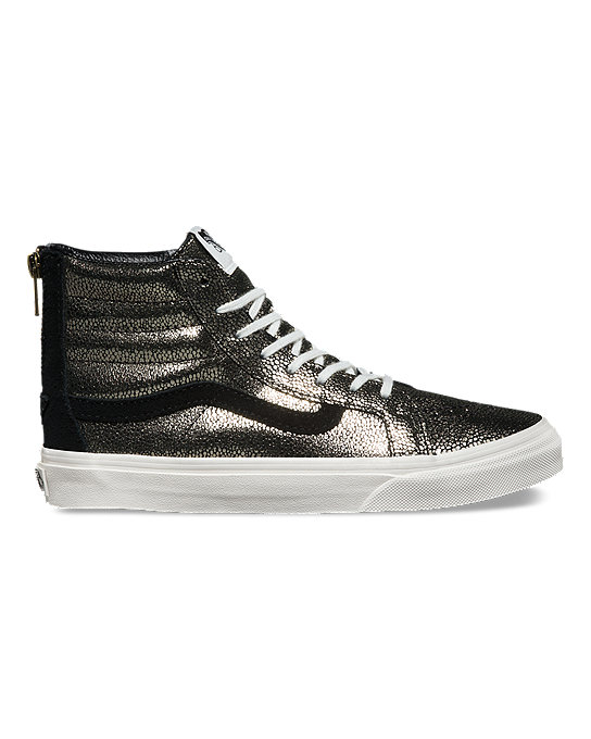 Chaussures Gold Dots Sk8-Hi Slim Zip | Vans