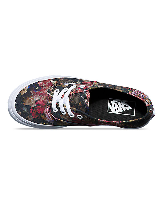 Moody Floral Authentic Shoes 2