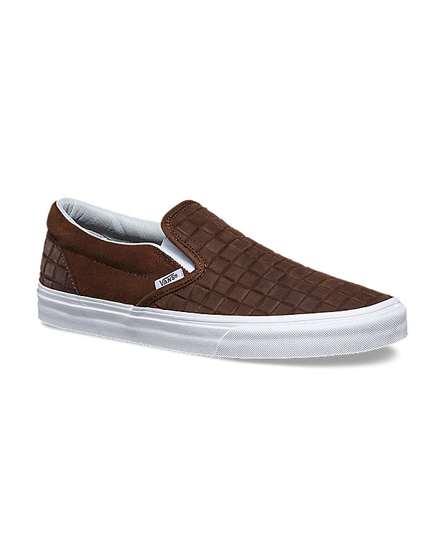 Suede Checkers Classic Slip-On Shoes 3