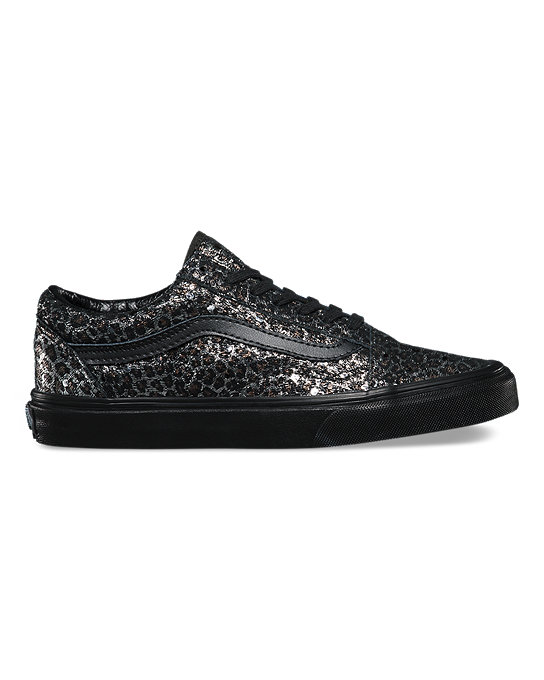 Metallic Leopard Old Skool Shoes | Vans