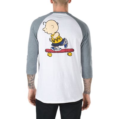 Vans X Peanuts Raglan T-Shirt | White | Vans