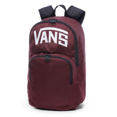 Alumni Backpack | Red | Vans