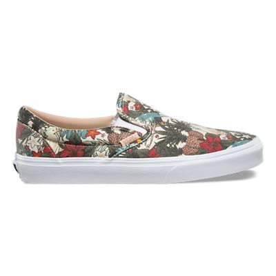 Havana Floral Classic Slip-On Shoes | Multicolour | Vans
