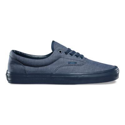 Mono Chambray Era Shoes | Blue | Vans
