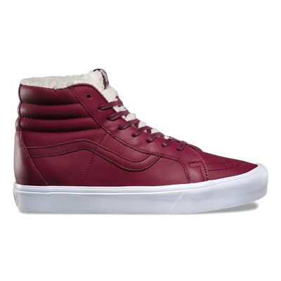 Sherpa SK8-Hi Reissue Lite Shoes | Red | Vans