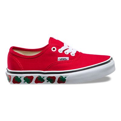 Kids Strawberry Tape Authentic Shoes | Vans | Official Store