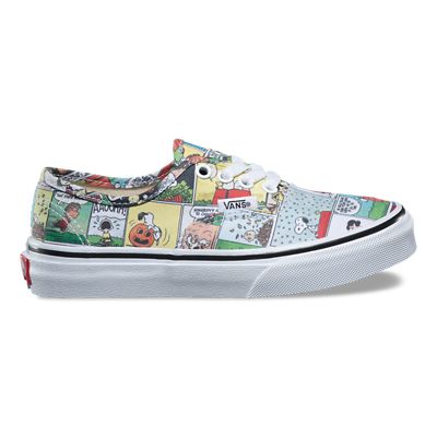 Zapatillas de niño Authentic Vans X Peanuts (4-8 años) | Verde | Vans