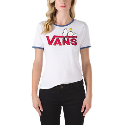 Camiseta Snoopy Ringer de Vans X Peanuts | Blanco | Vans