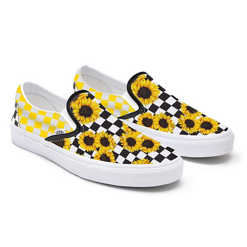 Customs+Sunflowers+Slip-On+Platform